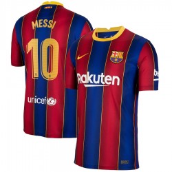 Messi 10 - Barcelona 2020/21 Home Shirt